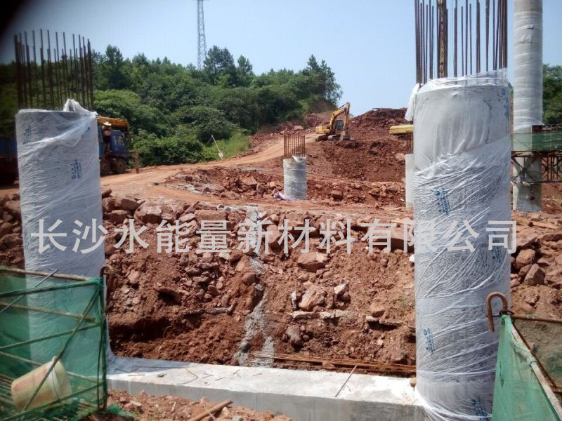 立面養(yǎng)護(hù)膜的現(xiàn)場施工